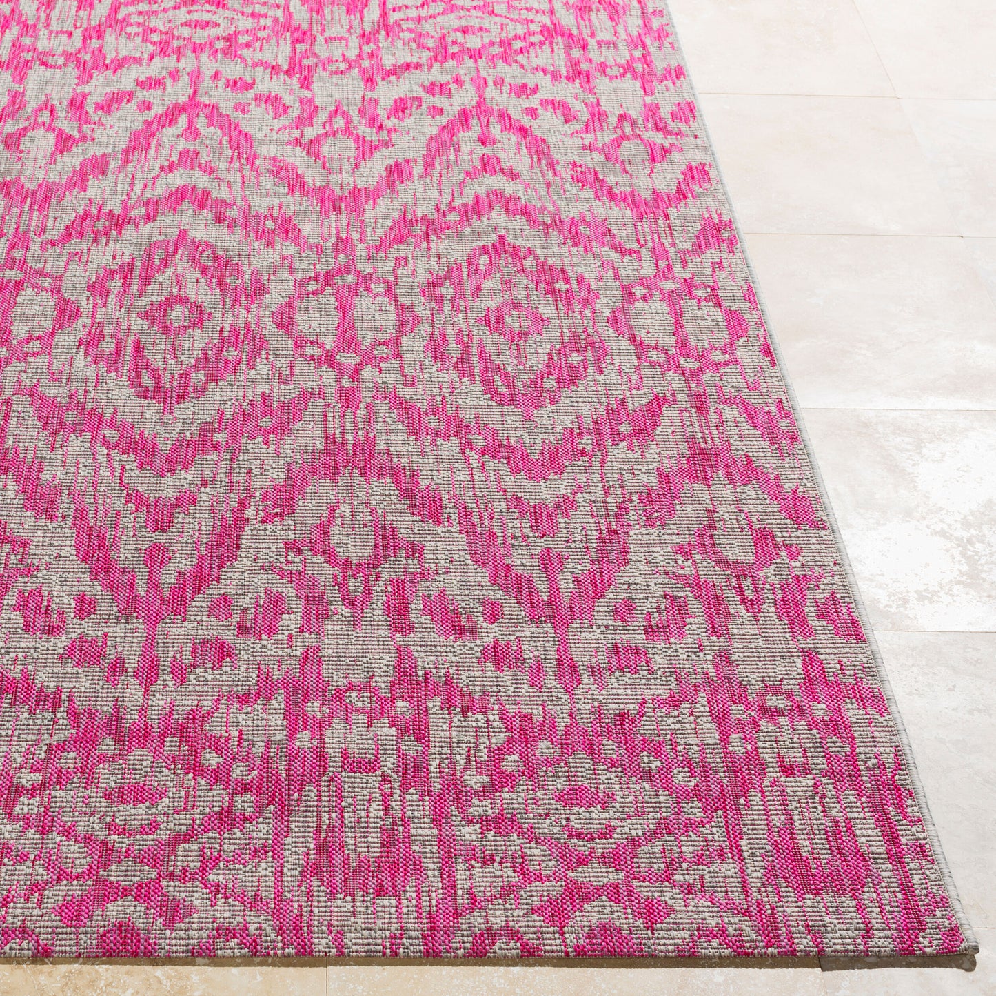 Alfombra tejida a máquina para interiores y exteriores Eagean EAG-2325 de 1,52 m x 2,13 m