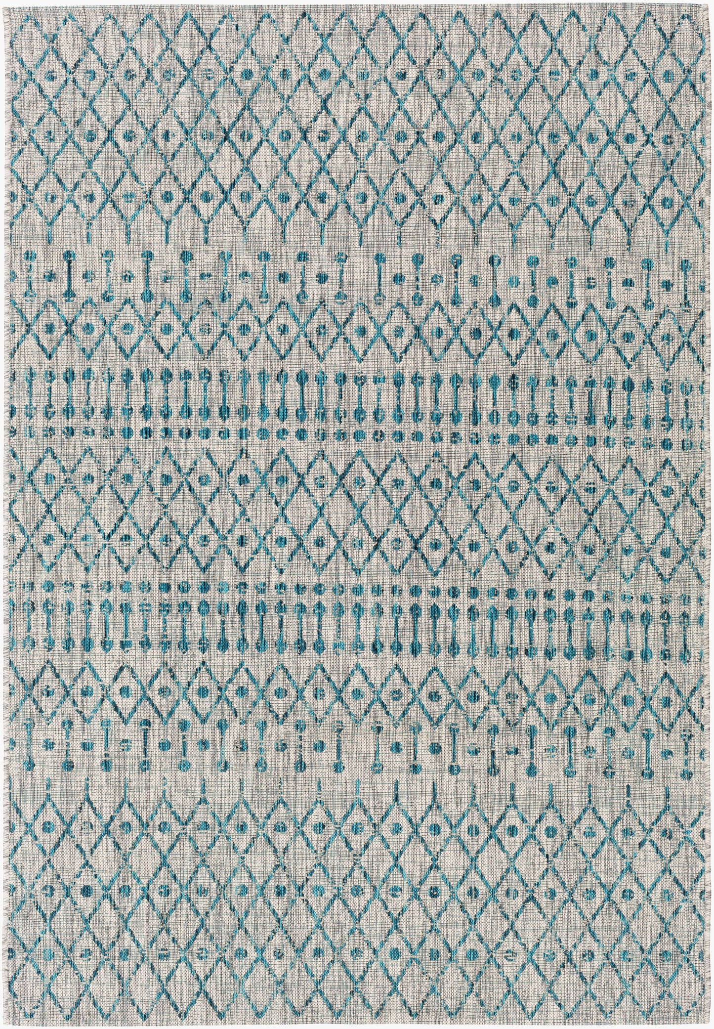 Alfombra tejida a máquina para interiores y exteriores Eagean EAG-2333 de 1,83 m x 2,74 m