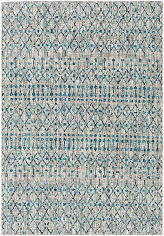 Alfombra tejida a máquina para interiores y exteriores Eagean EAG-2333 de 1,83 m x 2,74 m