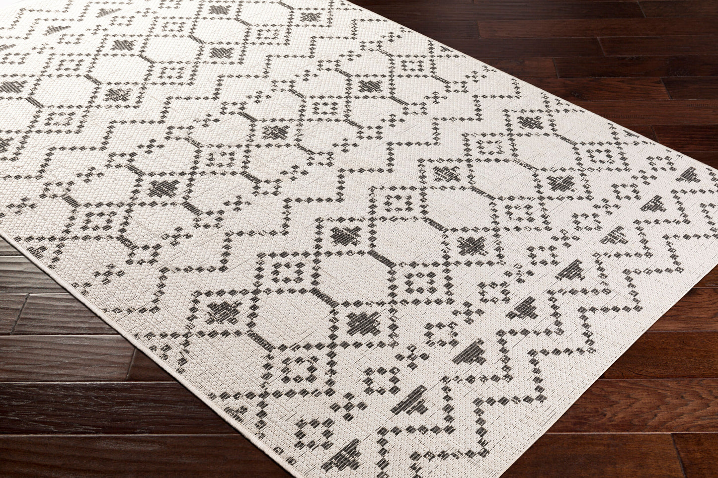 Eagean EAG-2339 2' x 3' Machine Woven Indoor/Outdoor Accent Rug