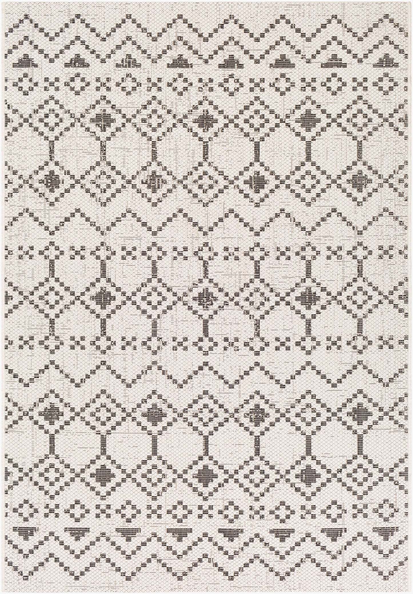 Eagean EAG-2339 5' x 7' Machine Woven Indoor/Outdoor Area Rug