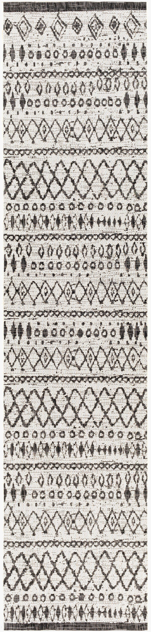 Eagean EAG-2341 10ft Runner Machine Woven Indoor/Outdoor Runner Rug