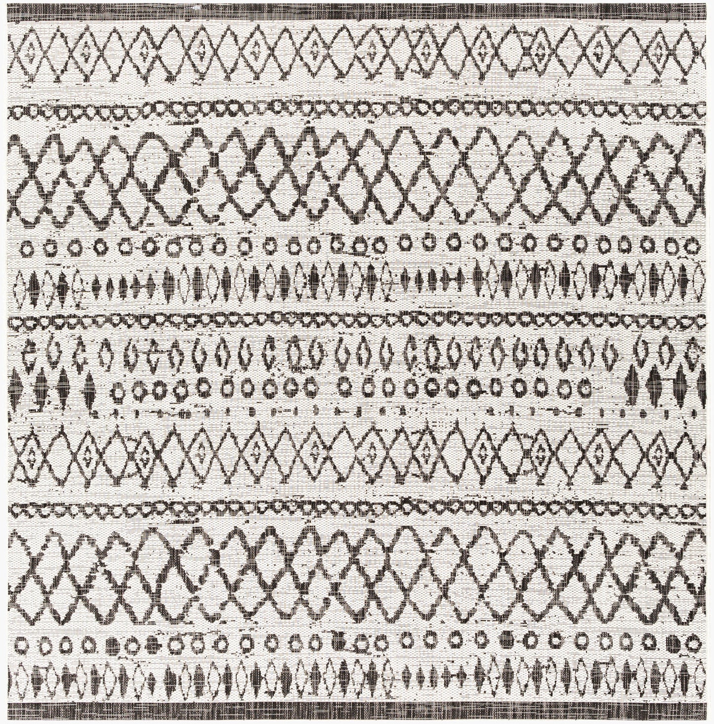 Alfombra Eagean EAG-2341 de 1,8 m, tejida a máquina, para interior y exterior