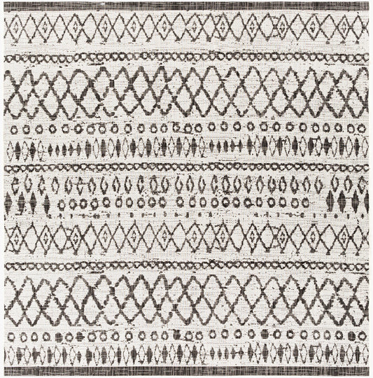 Alfombra Eagean EAG-2341 de 1,8 m, tejida a máquina, para interior y exterior