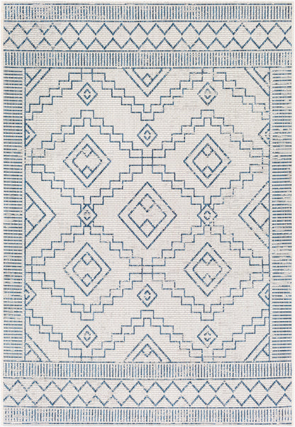 Eagean EAG-2343 2' x 3' Machine Woven Indoor/Outdoor Accent Rug