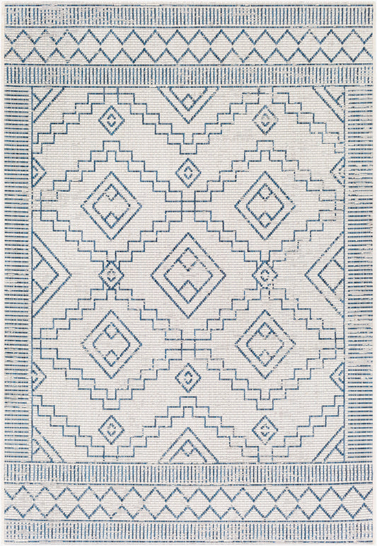 Eagean EAG-2343 2' x 3' Machine Woven Indoor/Outdoor Accent Rug