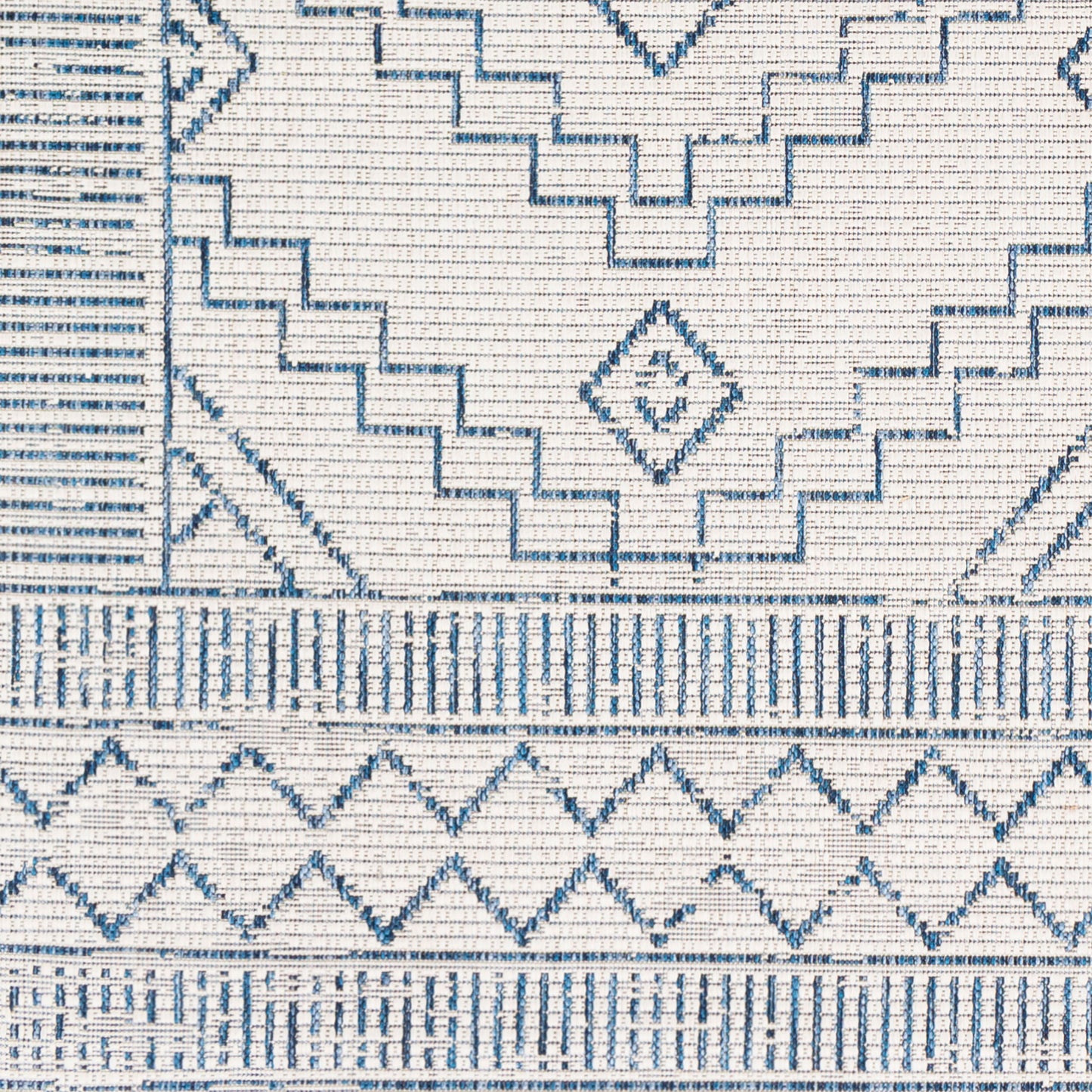 Alfombra tejida a máquina para interiores y exteriores Eagean EAG-2343 de 1,52 m x 2,13 m