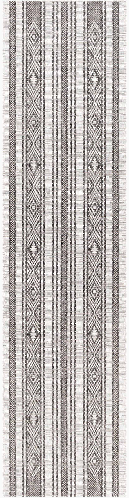Eagean EAG-2352 10ft Runner Machine Woven Indoor/Outdoor Runner Rug