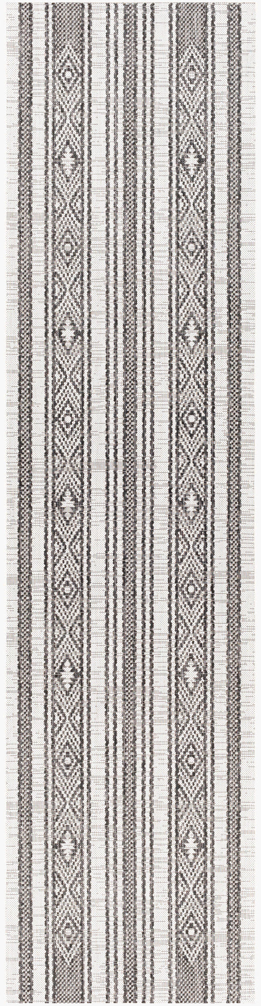Eagean EAG-2352 10ft Runner Machine Woven Indoor/Outdoor Runner Rug