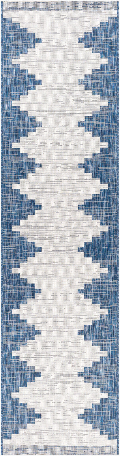Eagean EAG-2355 12ft Runner Machine Woven Indoor/Outdoor Runner Rug