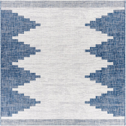 Eagean EAG-2355 8ft Square Machine Woven Indoor/Outdoor Area Rug