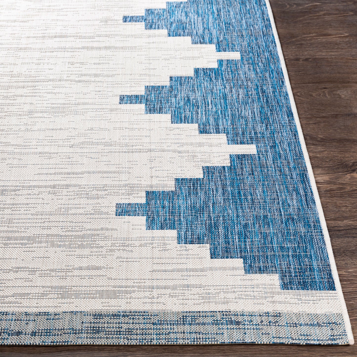 Eagean EAG-2355 6ft Square Machine Woven Indoor/Outdoor Area Rug