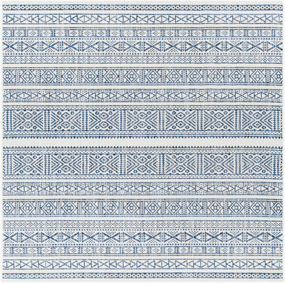 Eagean EAG-2357 6ft Square Machine Woven Indoor/Outdoor Area Rug