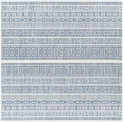 Eagean EAG-2357 8ft Square Machine Woven Indoor/Outdoor Area Rug