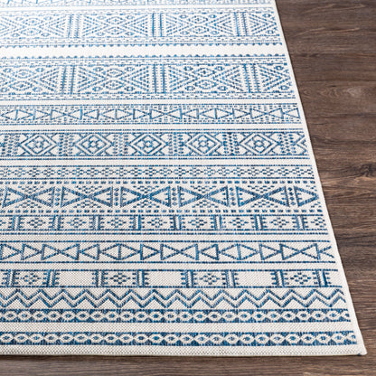 Eagean EAG-2357 12ft Runner Machine Woven Indoor/Outdoor Runner Rug