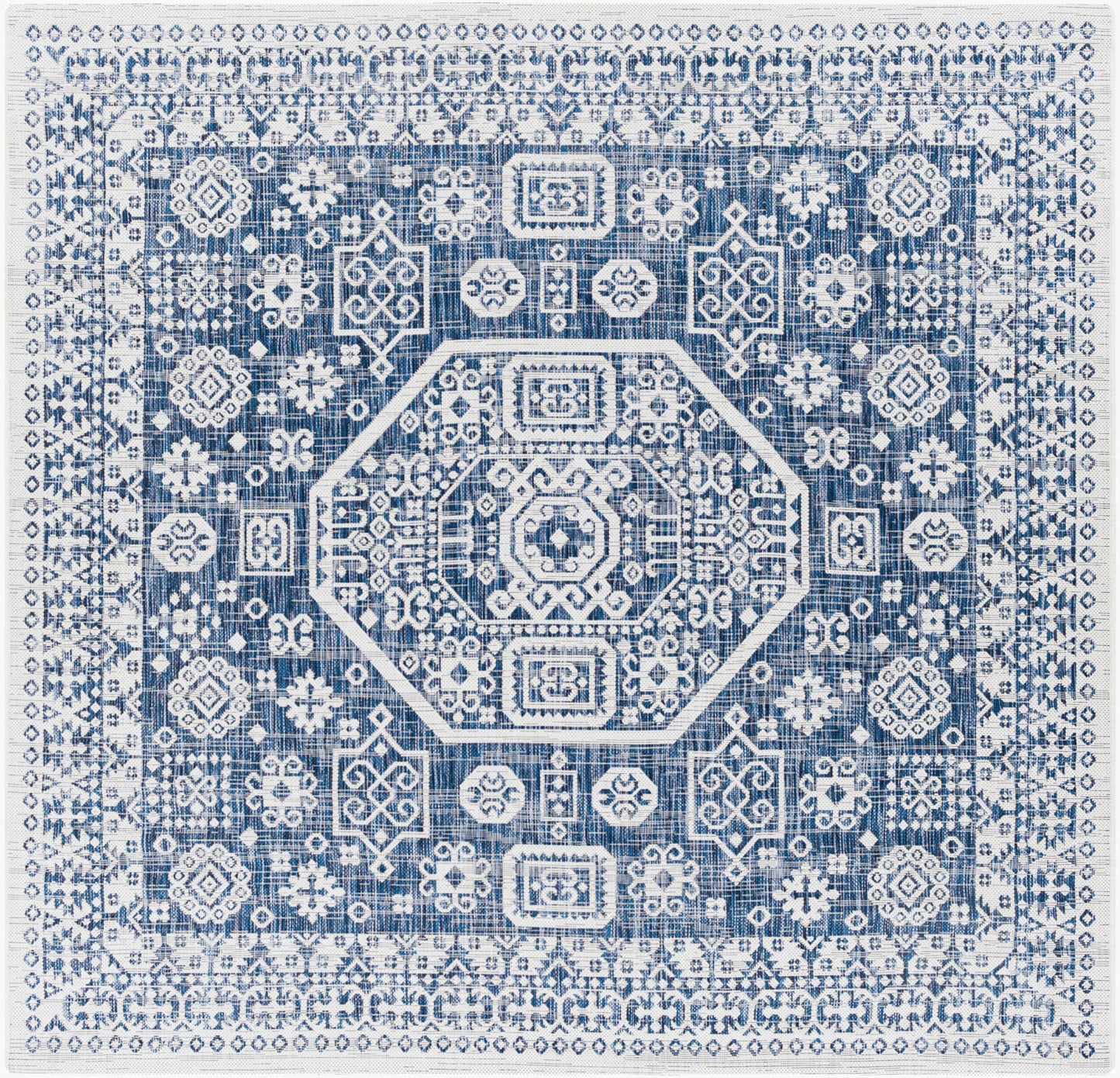 Alfombra Eagean EAG-2358 de 1,8 m, tejida a máquina, para interior y exterior