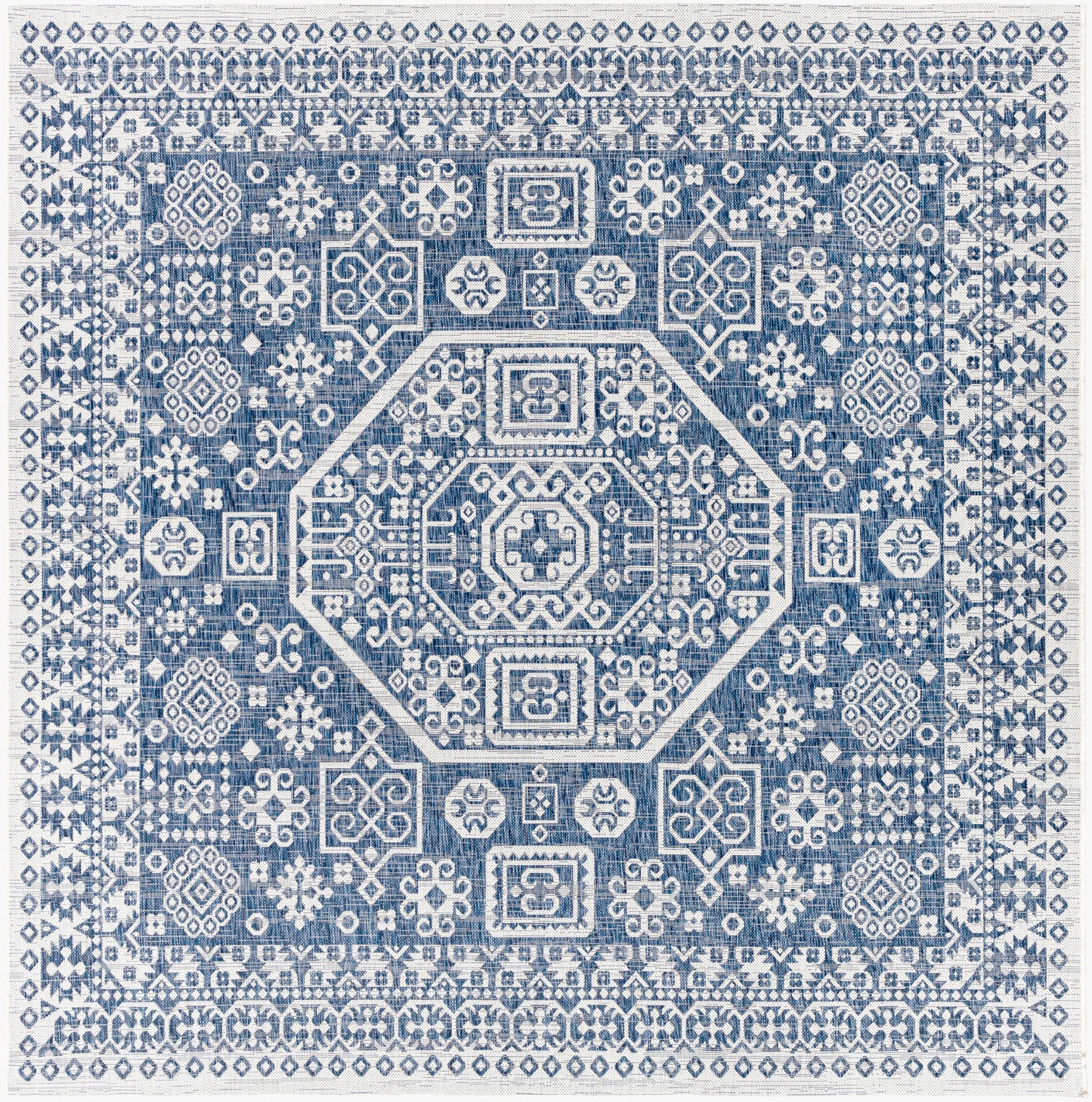 Alfombra Eagean EAG-2358 de 2,4 m (8 pies) de ancho, tejida a máquina, para interior y exterior