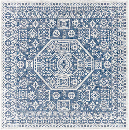 Alfombra Eagean EAG-2358 de 2,4 m (8 pies) de ancho, tejida a máquina, para interior y exterior