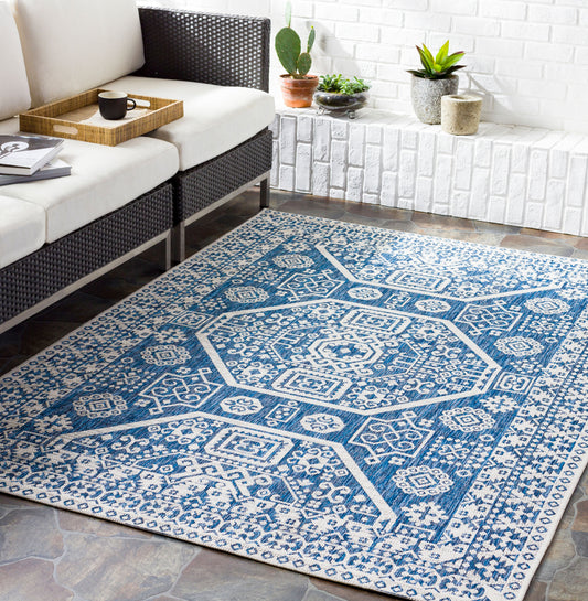 Eagean EAG-2358 12ft Runner Machine Woven Indoor/Outdoor Runner Rug
