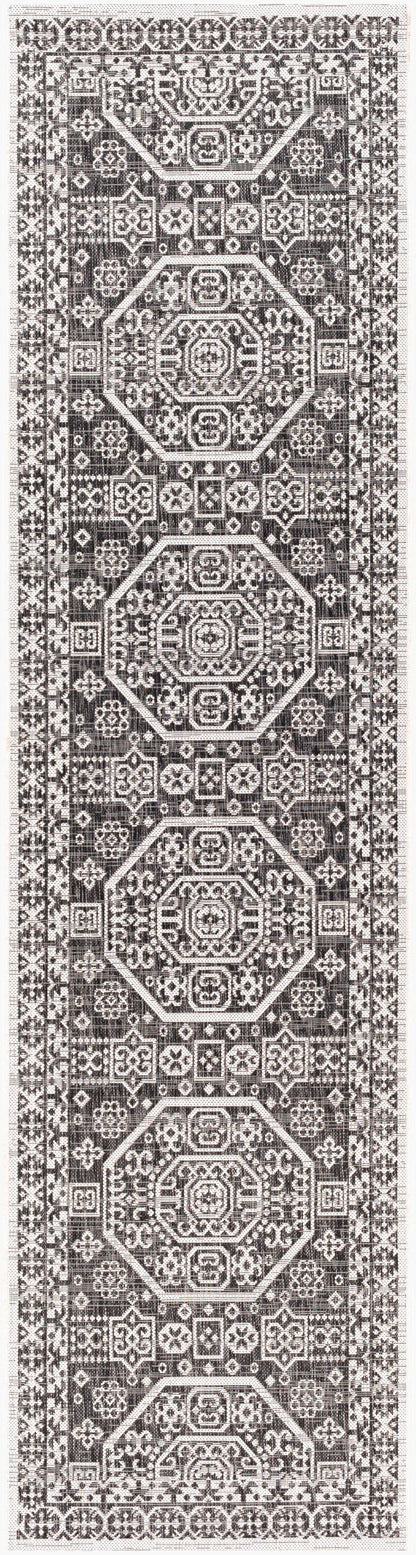 Eagean EAG-2359 12ft Runner Machine Woven Indoor/Outdoor Runner Rug
