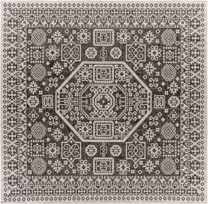 Alfombra Eagean EAG-2359 de 2,4 m (8 pies) de ancho, tejida a máquina, para interior y exterior