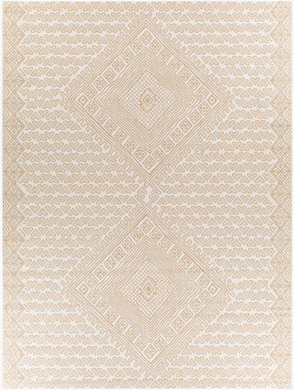 Alfombra tejida a máquina para interiores y exteriores Eagean EAG-2360 de 8' x 10'