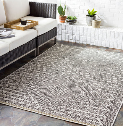 Eagean EAG-2361 2' x 3' Machine Woven Indoor/Outdoor Accent Rug