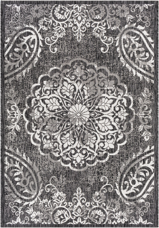 Eagean EAG-2364 9' x 12' Machine Woven Indoor/Outdoor Area Rug