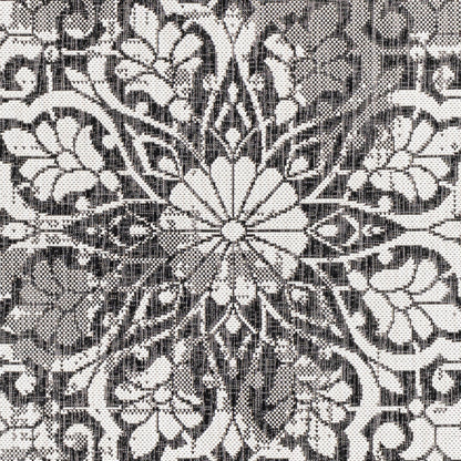 Eagean EAG-2364 8ft Square Machine Woven Indoor/Outdoor Area Rug