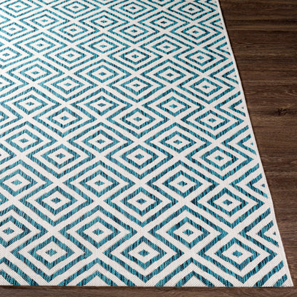 Alfombra tejida a máquina para interiores y exteriores Eagean EAG-2368 de 1,52 m x 2,13 m