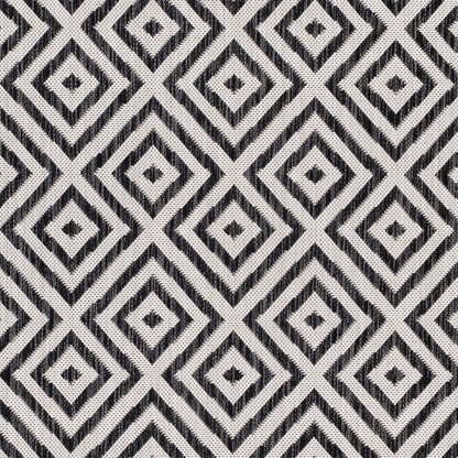 Alfombra tejida a máquina para interiores y exteriores Eagean EAG-2369 de 8' x 10'