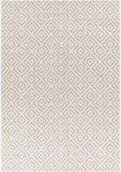 Alfombra tejida a máquina para interiores y exteriores Eagean EAG-2370 de 1,52 m x 2,13 m