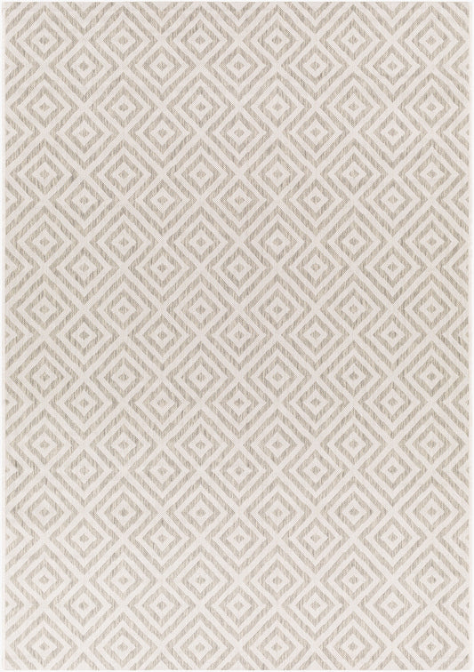 Alfombra tejida a máquina para interiores y exteriores Eagean EAG-2370 de 1,52 m x 2,13 m