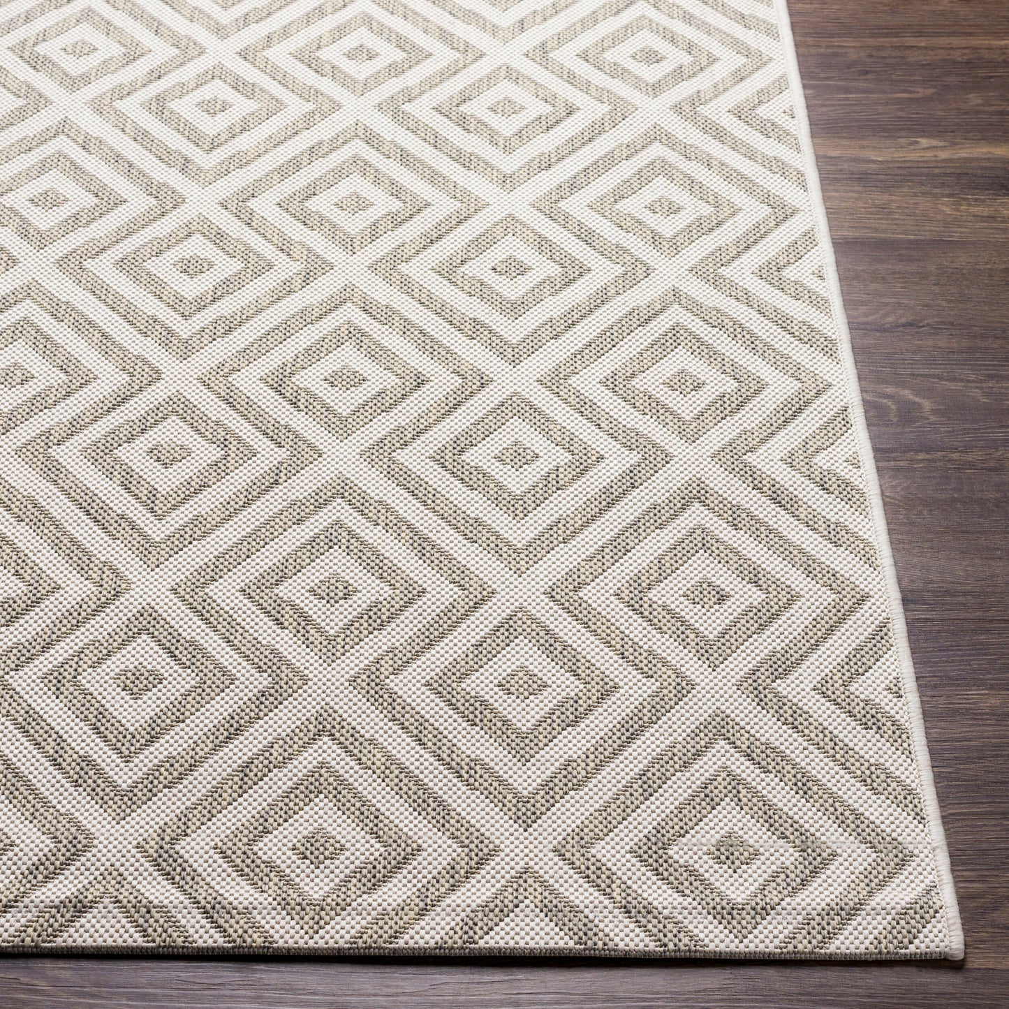 Eagean EAG-2370 2' x 3' Machine Woven Indoor/Outdoor Accent Rug