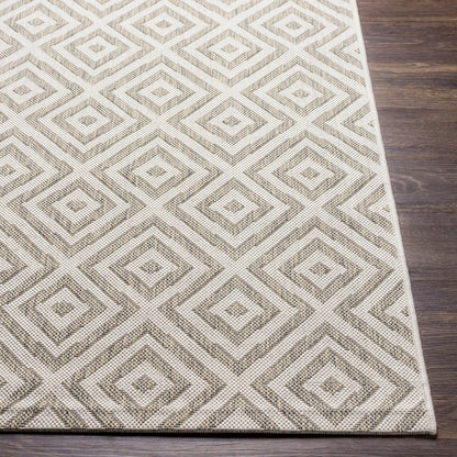 Eagean EAG-2370 2' x 3' Machine Woven Indoor/Outdoor Accent Rug