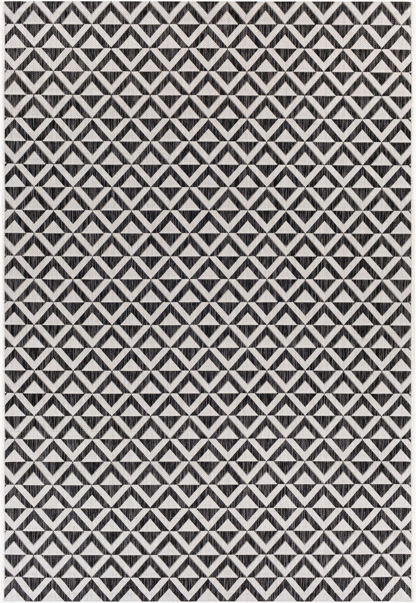 Alfombra decorativa para interior y exterior tejida a máquina Eagean EAG-2374 de 2' x 3'