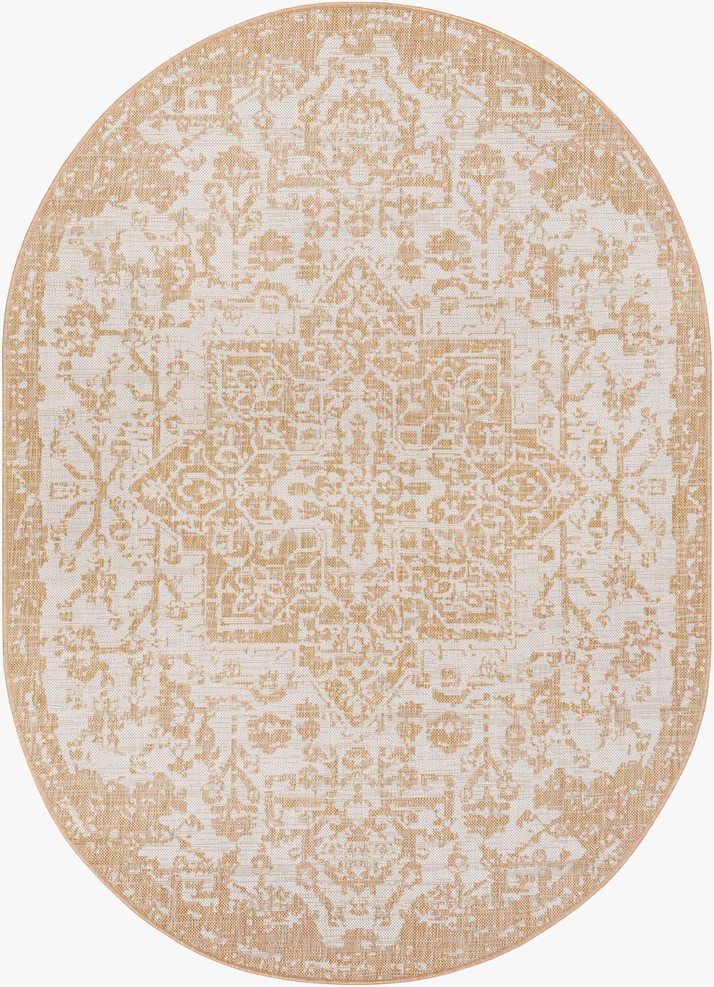 Alfombra tejida a máquina para interiores y exteriores Eagean EAG-2376 de 2,7 x 3,6 m