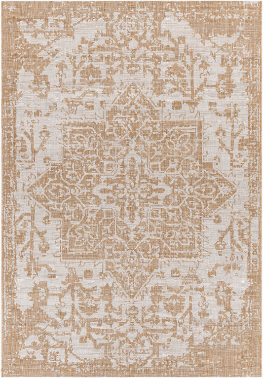 Eagean EAG-2376 8' x 10' Oval Machine Woven Indoor/Outdoor Area Rug