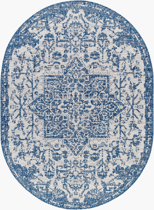 Eagean EAG-2377 2' x 3' Machine Woven Indoor/Outdoor Accent Rug