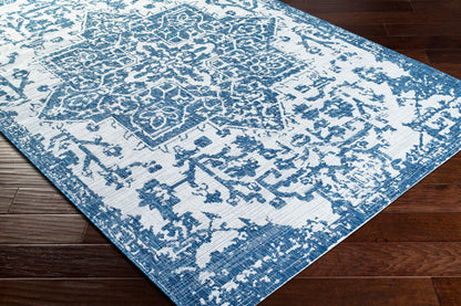 Eagean EAG-2377 6ft Square Machine Woven Indoor/Outdoor Area Rug