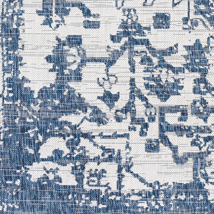 Eagean EAG-2377 6ft Square Machine Woven Indoor/Outdoor Area Rug