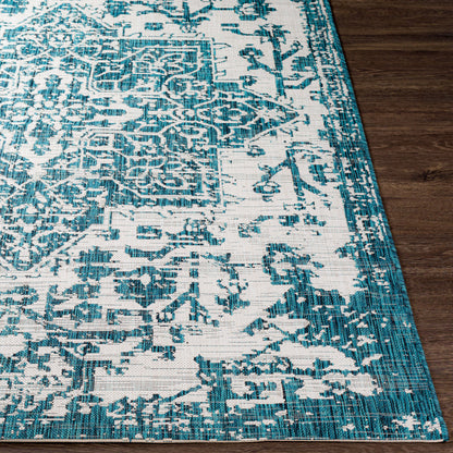 Eagean EAG-2378 8ft Square Machine Woven Indoor/Outdoor Area Rug