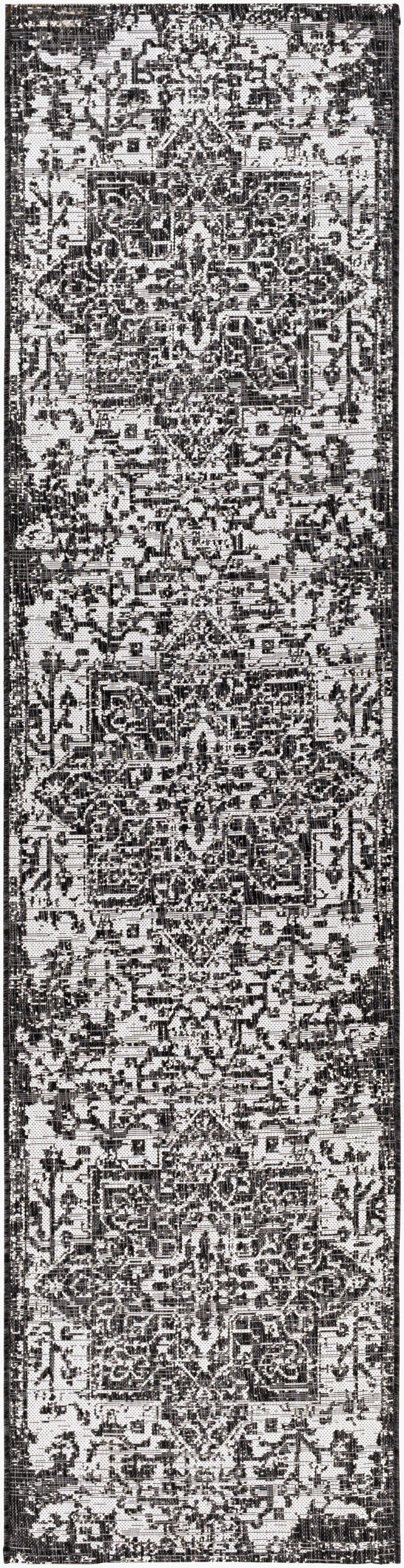 Eagean EAG-2379 10ft Runner Machine Woven Indoor/Outdoor Runner Rug
