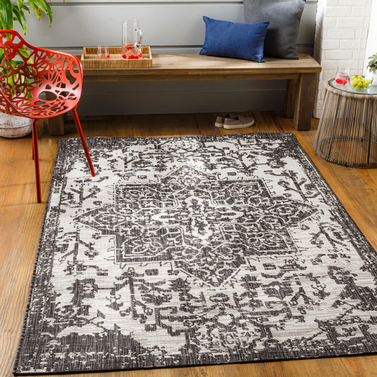 Eagean EAG-2379 2' x 3' Machine Woven Indoor/Outdoor Accent Rug