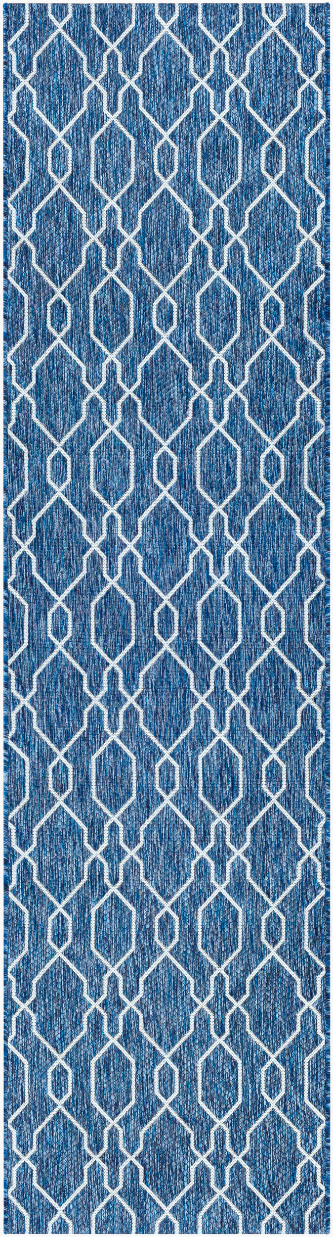 Eagean EAG-2381 12ft Runner Machine Woven Indoor/Outdoor Runner Rug