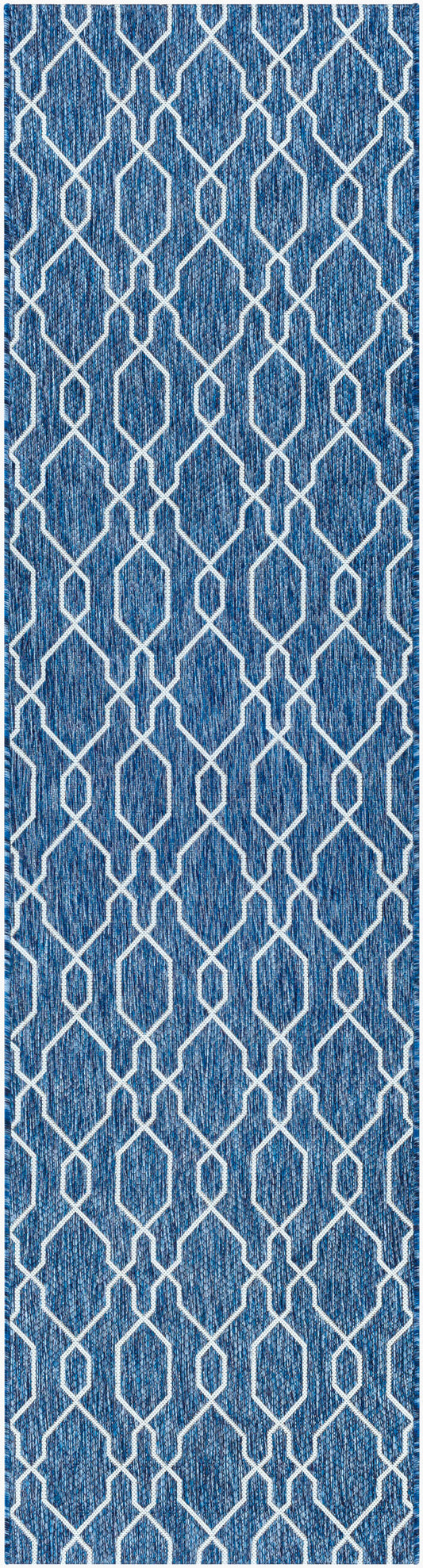 Eagean EAG-2381 12ft Runner Machine Woven Indoor/Outdoor Runner Rug
