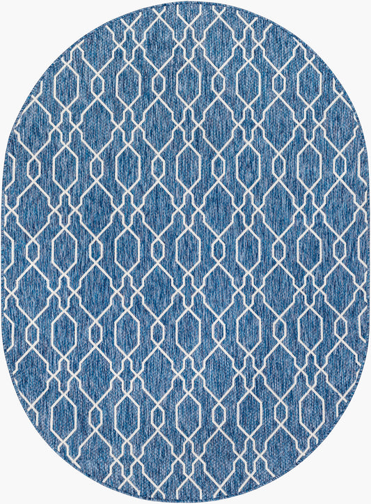 Eagean EAG-2381 2' x 3' Machine Woven Indoor/Outdoor Accent Rug