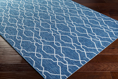 Eagean EAG-2381 6ft Square Machine Woven Indoor/Outdoor Area Rug