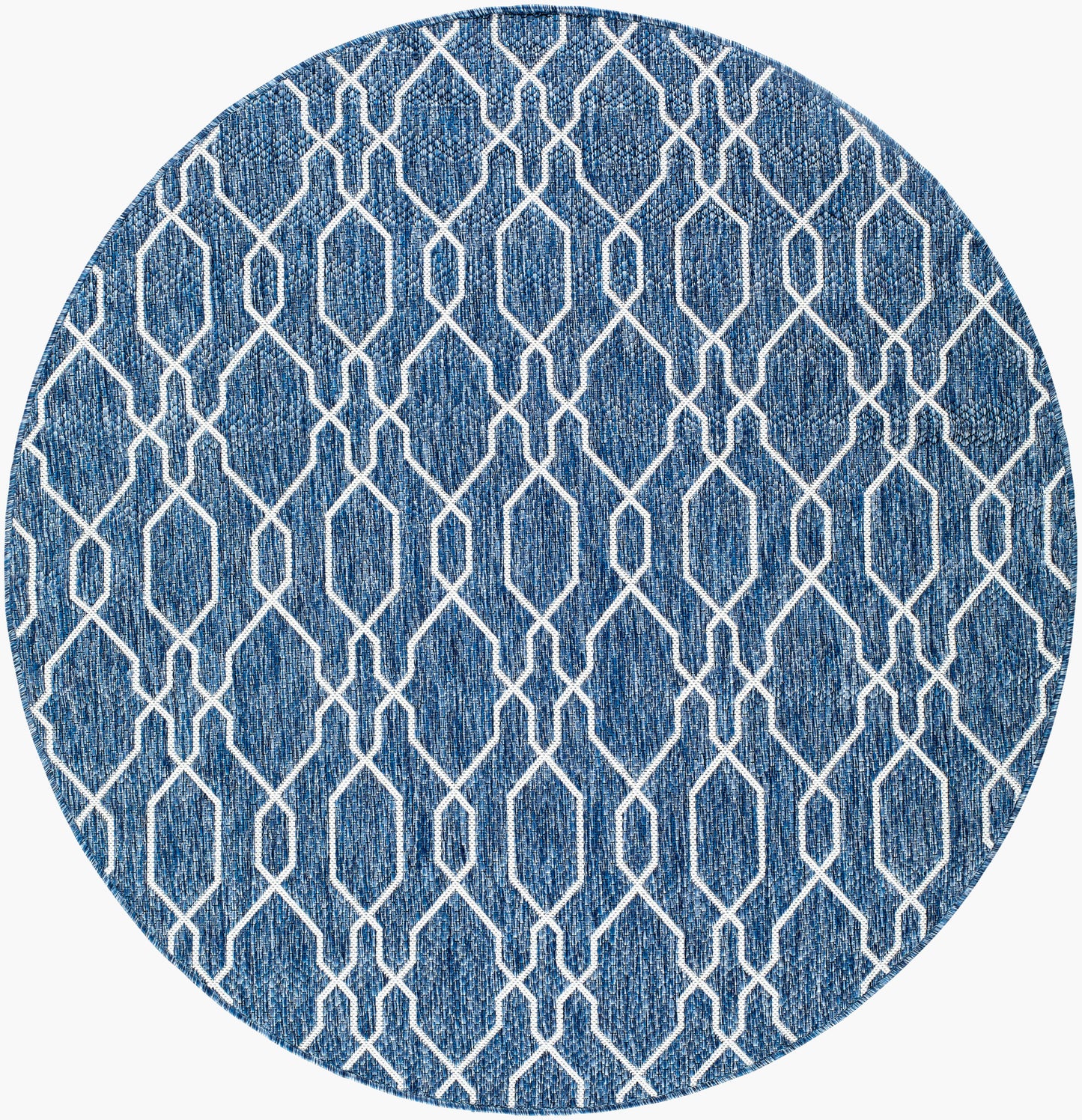 Alfombra redonda tejida a máquina de 1,5 m para interiores y exteriores Eagean EAG-2381