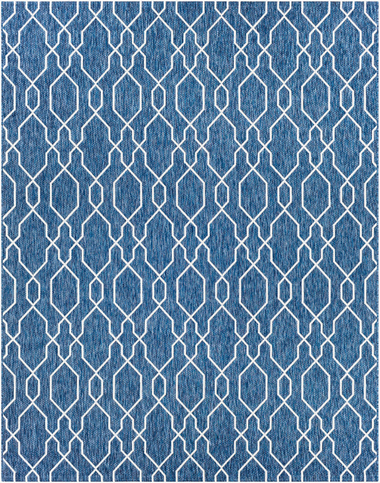 Alfombra tejida a máquina para interiores y exteriores Eagean EAG-2381 de 8' x 10'